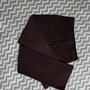 Maroon Ann Taylor LOFT Julie trouser